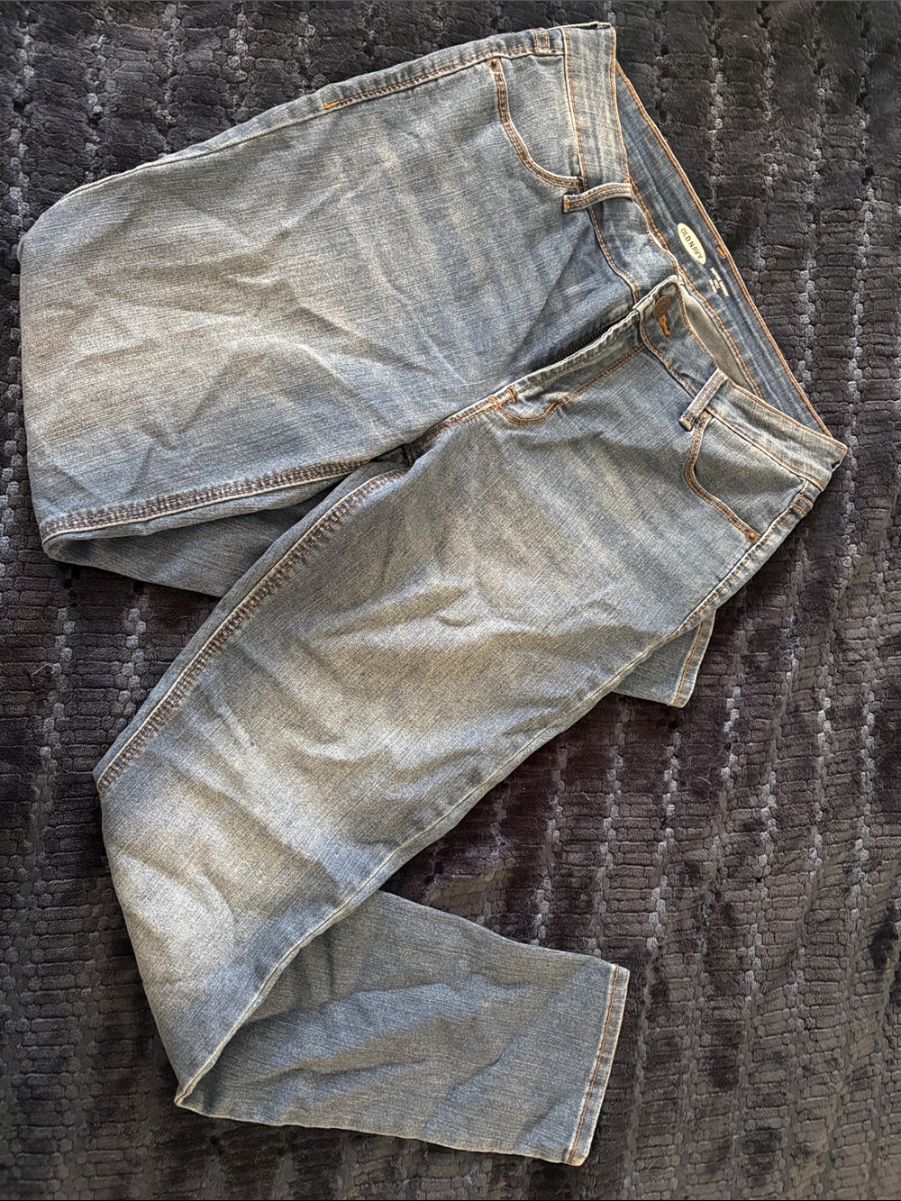 Old Navy Women's Skinny Jeans in Faded Blue Denim